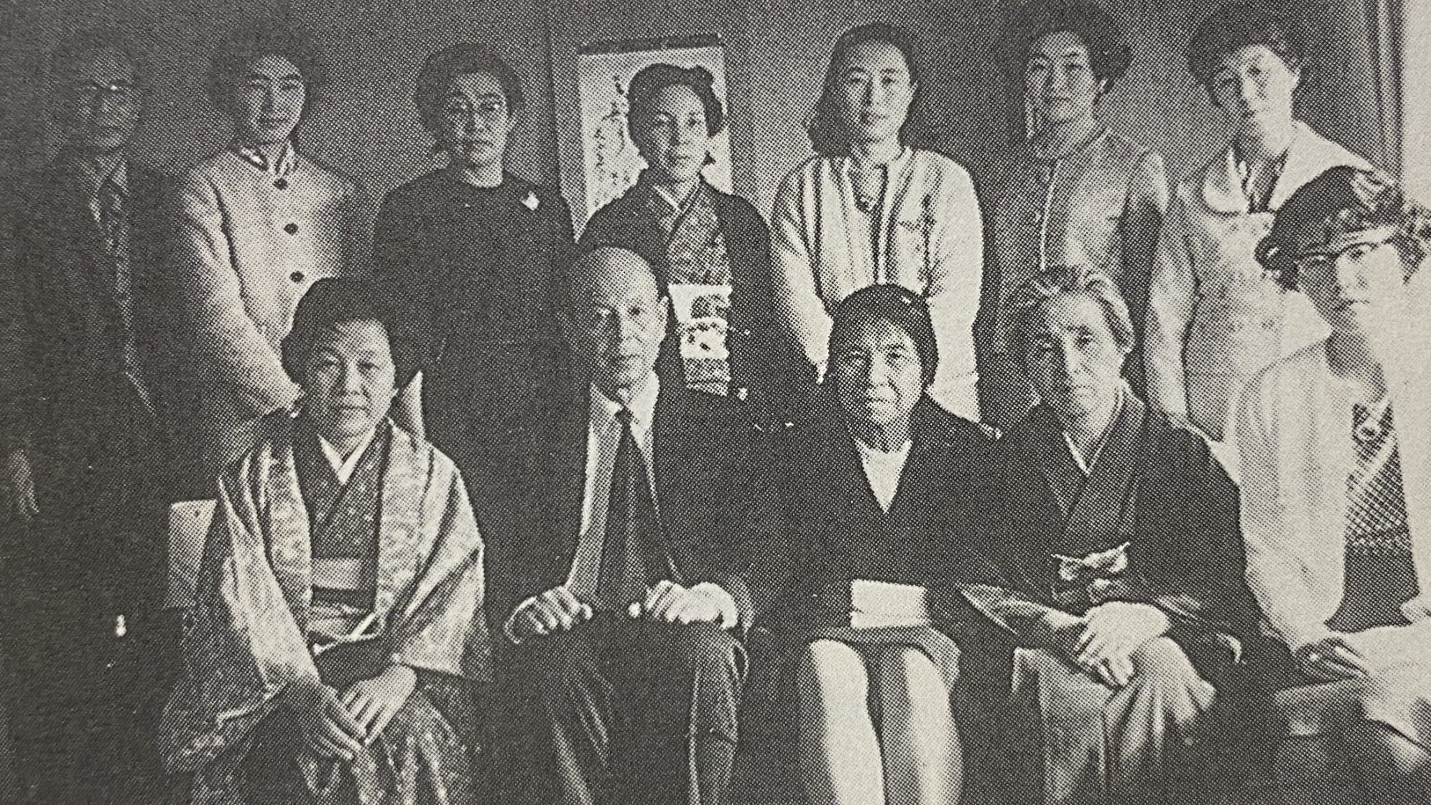 青木邸での集合写真